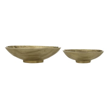 Eglo - KOMPLEKTAS 2x Dekoratyvinis padėklas diametras 28/21 cm auksas