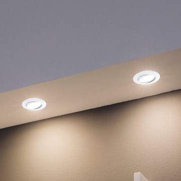 Eglo - Komplektas 3x įleidžiamasis LED šviestuvas PINEDA LED/4,9W/230V