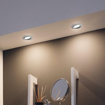 Eglo - KOMPLEKTAS 3x LED įleidžiamas lubinis šviestuvas PINEDA 1xLED/4,9W/230V