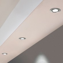 Eglo - KOMPLEKTAS 3x LED įleidžiamas lubinis šviestuvas PINEDA 1xLED/6W/230V