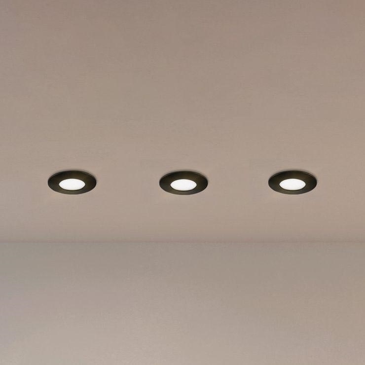 Eglo - KOMPLEKTAS 3x LED įleidžiamas lubinis vonios šviestuvas PINEDA LED/4,9W/230V IP44