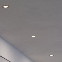 Eglo - KOMPLEKTAS 3x LED Įleidžiamas šviestuvas FUEVA 5 1xLED/2,7W/230V