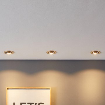 Eglo - KOMPLEKTAS 3xLED Pritemdomas šviestuvas 3xLED/6W/230V matinis chromas