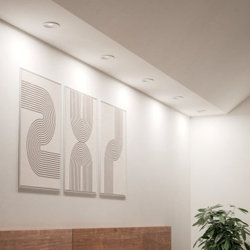 Eglo - Komplektas 5x LED įleidžiamas taškinis šviestuvas LED/4,8W/230V 2700/4000/6500K baltas