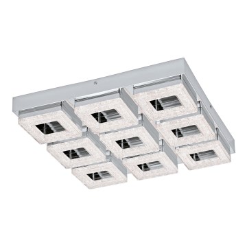 Eglo - Krištolinis lubinis šviestuvas 9xLED/4W/230V