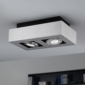 Eglo - LED akcentinis šviestuvas 2xGU10-LED/5W/230V