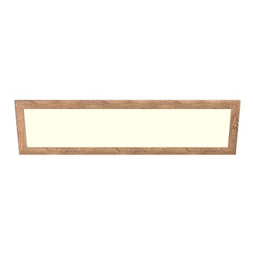 Eglo - LED Ant pagrindo montuojama panelė SALOBRENA-RW WOOD LED/34W/230V 2700/4000K 124x34 cm ruda
