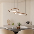 Eglo - LED dimeriuojamas pakabinamas šviestuvas ant troselio LED/30W/230V 2200-6500K žalvaris + nuotolinis valdymas