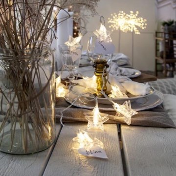 Eglo - LED  girlianda 10xLED 2,1m šiltai balta