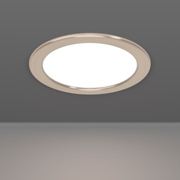 Eglo - LED įleidžiamasis šviestuvas LED/10,5W/230V 2700/4000/6500K Ø 16,8 cm matinis chromas