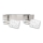 Eglo - LED Įmontuojamas šviestuvas MY CHOICE 2xE14/4W/230V matinio chromo/baltas
