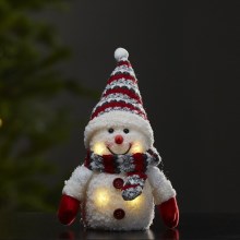 Eglo - LED Kalėdinė dekoracija  4xLED/0,06W/3xAAA sniego senis
