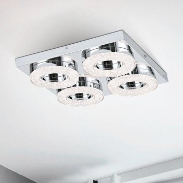 Eglo - LED krištolinis lubinis šviestuvas 4xLED/4W/230V