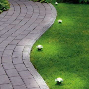 Eglo - LED lauko dekoratyvinė girlianda 9xLED 10m IP65 šiltai balta