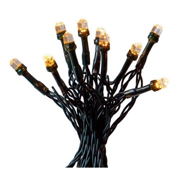 Eglo - LED lauko girlianda 200xLED/1 funkcija 20m IP44 šiltai balta