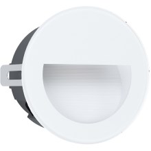 Eglo - LED Lauko įleidžiamas šviestuvas LED/2,5W/230V IP65 baltas