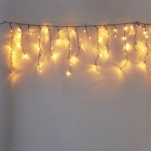 Eglo - LED Lauko Kalėdinė girlianda 240xLED 5,9m šiltai balta IP44
