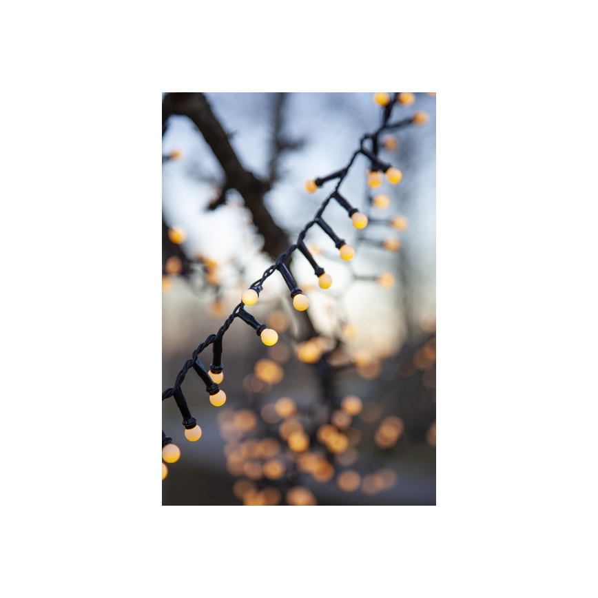 Eglo - LED Lauko kalėdinė girlianda 700xLED/8 funkcijų 19m IP44 šiltai balta