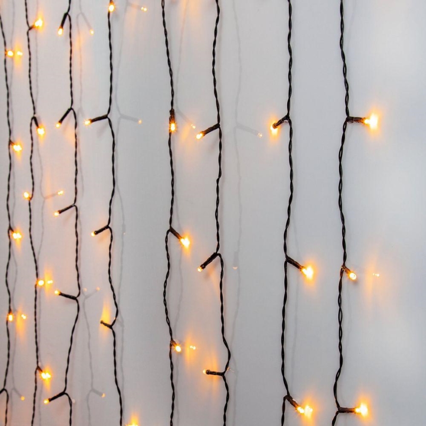 Eglo - LED lauko kalėdinė užuolaida 120xLED 1,8m IP44 šiltai balta