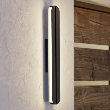 Eglo - LED lauko sieninis šviestuvas LED/10,5W/230V IP44 2700/4000/6500K juodas