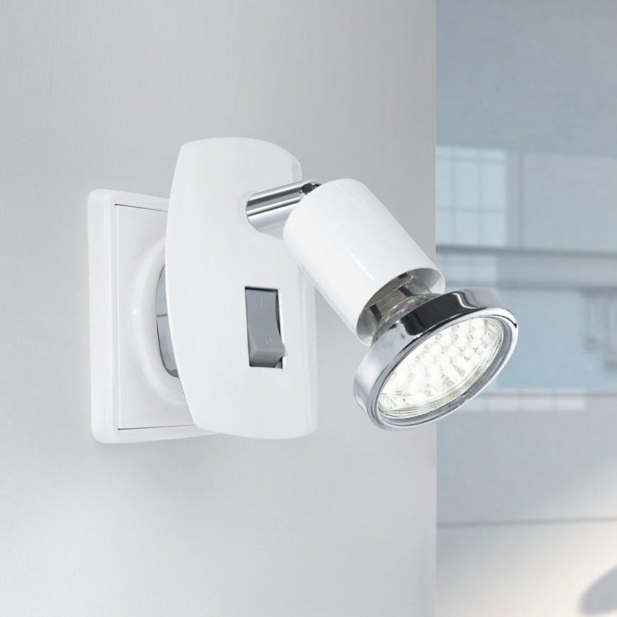 Eglo - LED Lizdinis šviestuvas 1xGU10-LED/3W/230V
