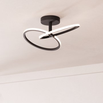 Eglo - LED lubinis šviestuvas LED/12W/230V 2700/4000/6500K juodas