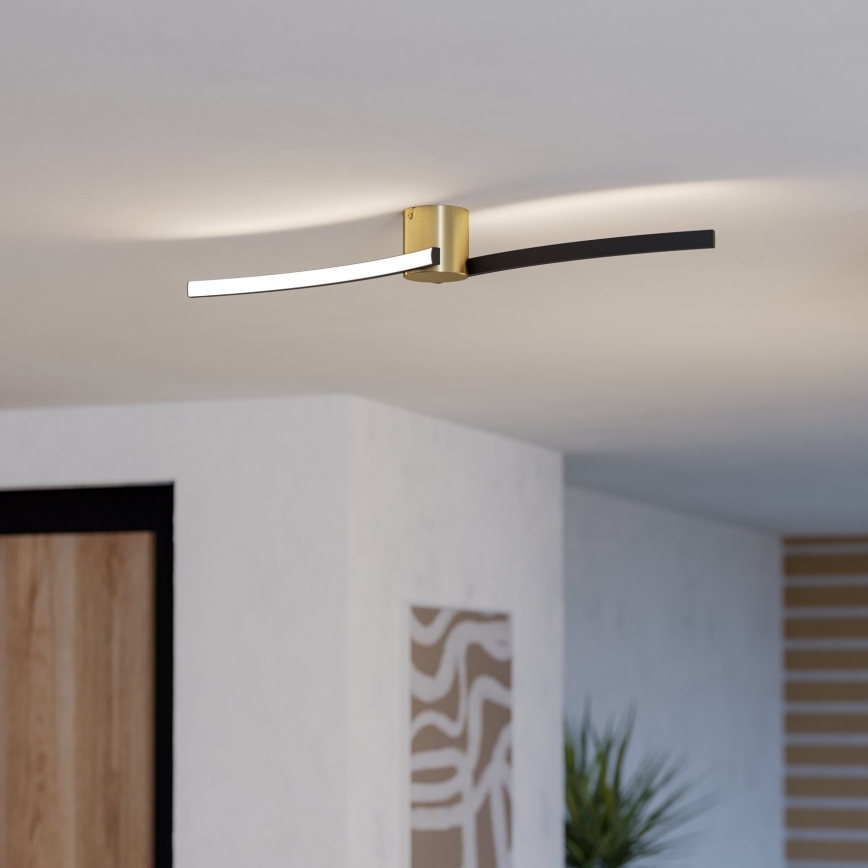 Eglo - LED lubinis šviestuvas LED/12W/230V 4000K juoda