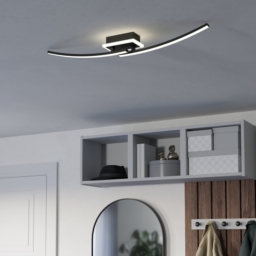 Eglo - LED lubinis šviestuvas LED/12W/230V 4000K juoda