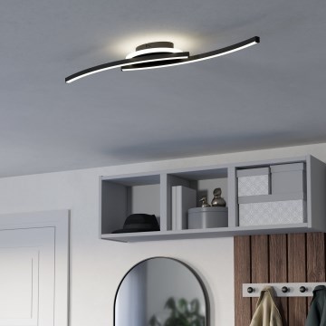Eglo - LED lubinis šviestuvas LED/12W/230V 4000K juoda