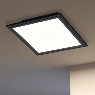 Eglo - LED lubinis šviestuvas LED/14W/230V 30x30 cm juoda