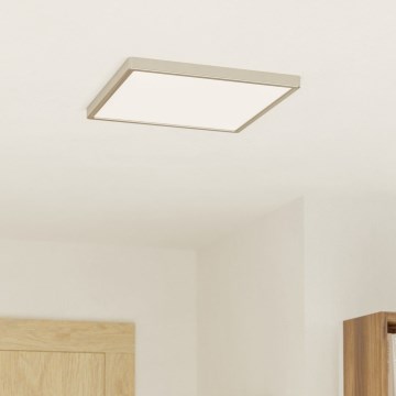 Eglo - LED lubinis šviestuvas LED/17,5W/230V 2700/4000/6500K 39x39 cm matinis chromas