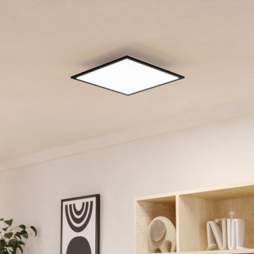 Eglo - LED lubinis šviestuvas LED/18,8W/230V 2700/4000/6500K 40x40 cm juodas