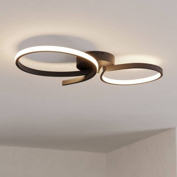 Eglo - LED lubinis šviestuvas LED/21W/230V 3000K juoda