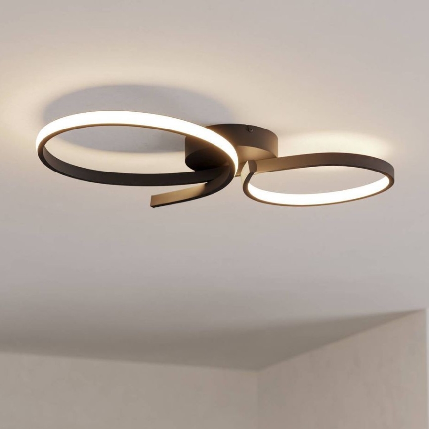Eglo - LED lubinis šviestuvas LED/21W/230V 3000K juoda