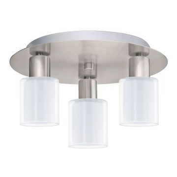 Eglo - LED lubinis šviestuvas MY CHOICE 3xE14/4W/230V matinis chromas/balta