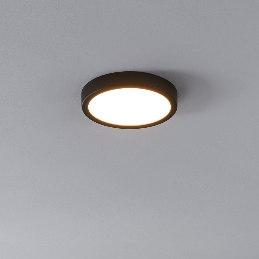 Eglo - LED lubinis šviestuvas su jutikliu LED/17W/230V 3000K juoda