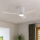 Eglo  - LED Lubinis ventiliatorius LED/15W/230V + valdymo pultas