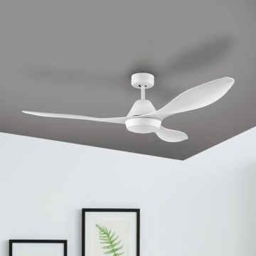 Eglo - LED Lubinis ventiliatorius LED/18W/230V + Valdymo pultas