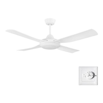 Eglo - LED lubinis ventiliatorius LED/20W/230V
