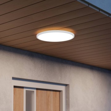 Eglo - LED lubinis vonios kambario šviestuvas LED/20,2W/230V skersmuo 39 cm IP54 juodas