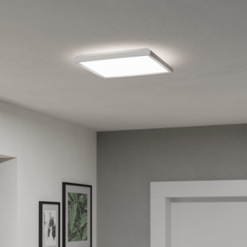 Eglo - LED lubinis vonios šviestuvas LED/13,4W/230V 2700/4000/6500K 29x29 cm IP44 balta