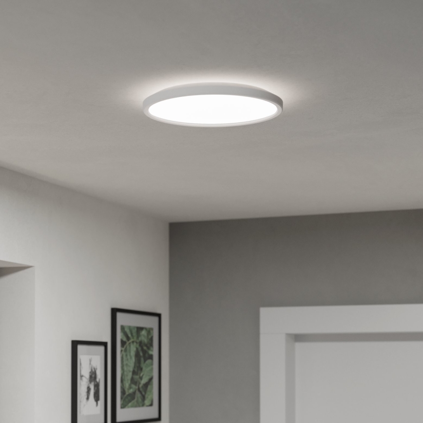 Eglo - LED lubinis vonios šviestuvas LED/13,9W/230V 2700/4000/6500K diametras 30 cm IP44 balta