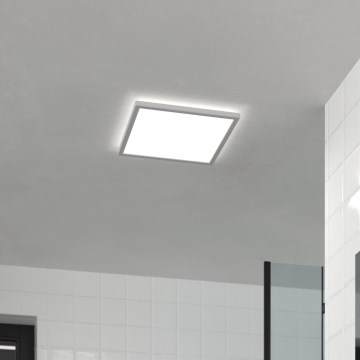 Eglo - LED lubinis vonios šviestuvas LED/17,6W/230V 2700K/4000K/6500K 39x39 cm IP44 balta