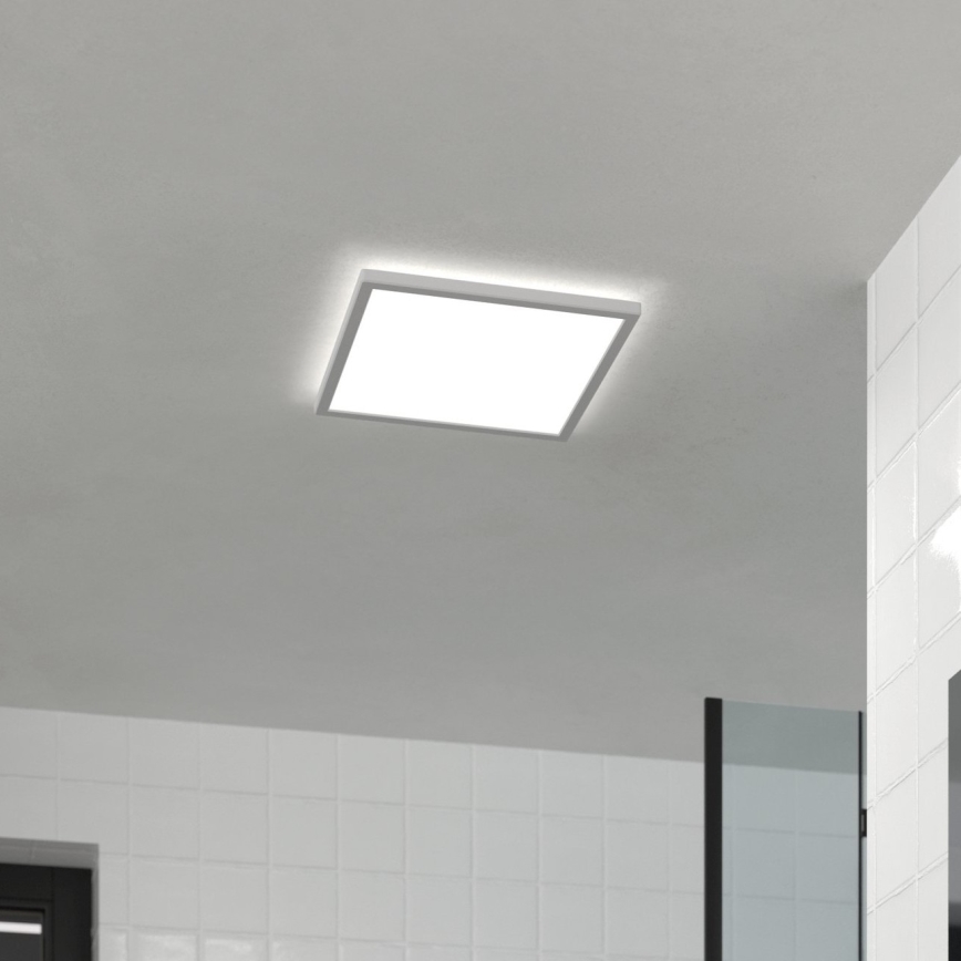 Eglo - LED lubinis vonios šviestuvas LED/17,6W/230V 2700K/4000K/6500K 39x39 cm IP44 balta