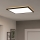 Eglo - LED lubinis vonios šviestuvas LED/17W/230V 2700/4000/6500K 50x50 cm IP44 juoda