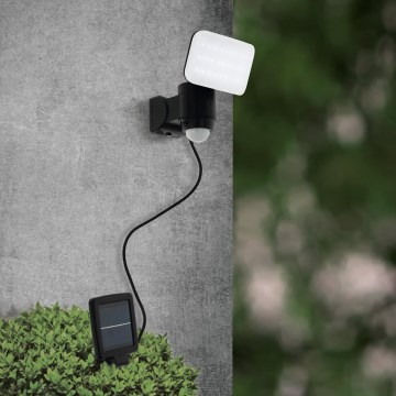 Eglo - LED Napelem falira rögzített lámpa érzékelővel LED/3,7V 1800 mAh IP44