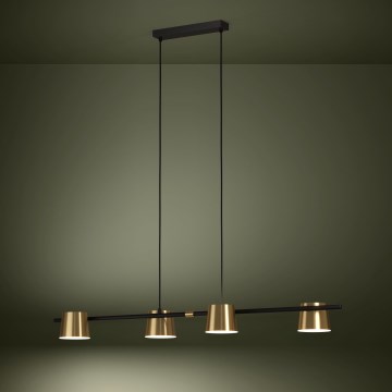 Eglo - LED Pakabinamas sietynas 4xGU10/4,6W/230V 3000K auksas