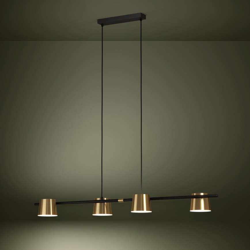 Eglo - LED Pakabinamas sietynas 4xGU10/4,6W/230V 3000K auksas