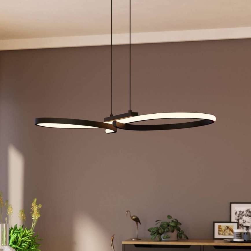 Eglo - LED Pakabinamas sietynas LED/21W/230V 3000K juoda