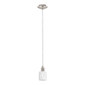 Eglo - LED Pakabinamas sietynas MY CHOICE 1xE14/4W/230V  matinis chromas/balta
